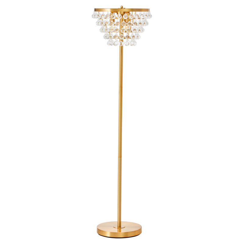 152cm Brushed Column Floor Lamp