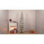 Lighted Artificial Pine Christmas Tree-1441289729