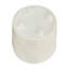 S / 2 DÉCORTEURS TEXTURÉS 6/8 ", BLANC BRILLANT