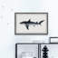Sandie 'Big Shark' Framed Print-1854955525