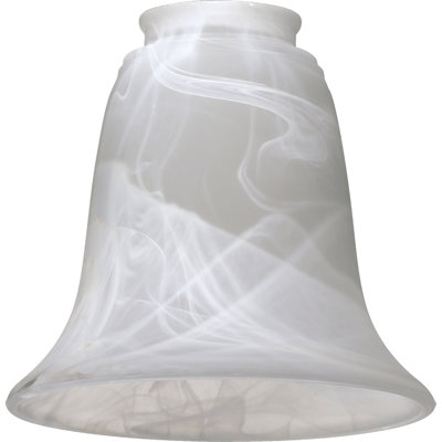 5.25 in. H Glass Bell Lamp Shade