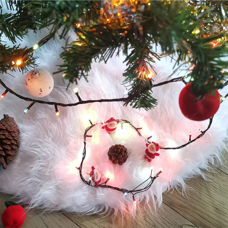Faux Fur Tree Skirt