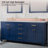 72'' Engineered Stone Double Bathroom Vanity Top with Sink – For Vanity Replacement, No Cabinet