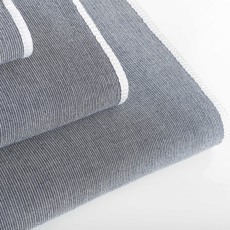 Twist Bath Towel, Navy