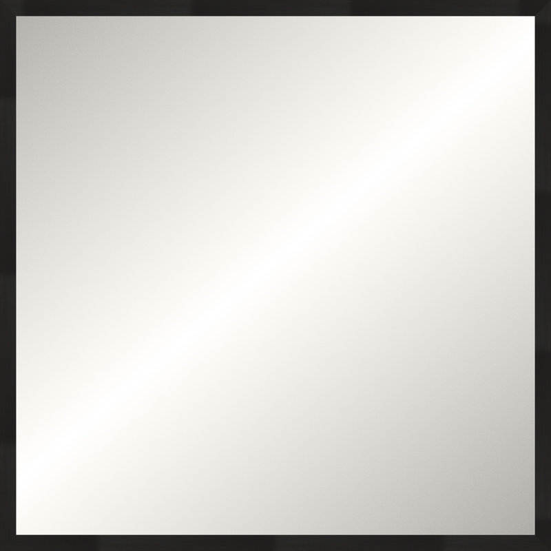 Espresso Gallery Mirror, Large Square