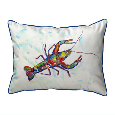 Housse et insert de coussin rectangulaire d'extérieur Crayfish