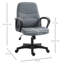 Linen Office Chair