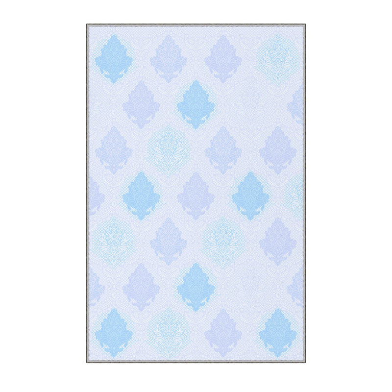 Stylish Hall Carpet (39.4 x 78.7 inches), 100% Polyester, 0.3 in Pile Height | Antibacterial, Non-Slip Underside, Machine Washable | 3D Digital Printed Design, Durable & Soft for Home Décor