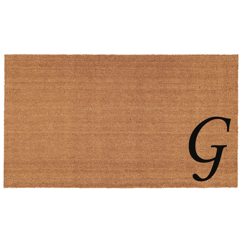 Tapis d'entrée antidérapant Zebrowski, Rectangle 2 pi x 3 pi, G