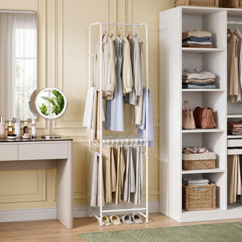 Steel Freestanding 0 - Hook Coat Rack