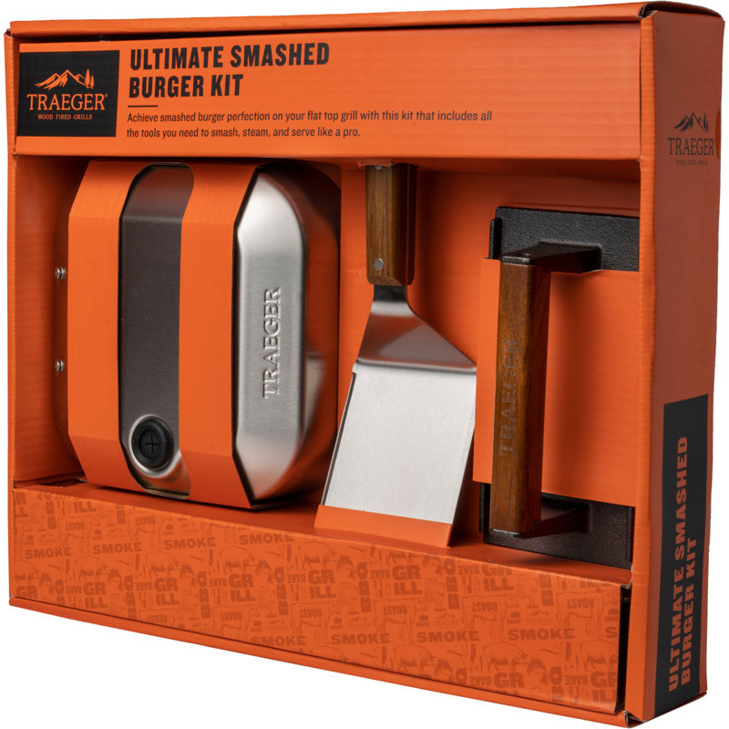 Traeger Grills Flat Top Smash Burger Kit
