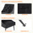 Dining Chairs,Mid Century Dining Chairs,Upholstered Faux Leather Dining Chairs with Back Pull Rod-261836128