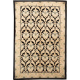 Hand-Knotted High-Quality Beige Area Rug
