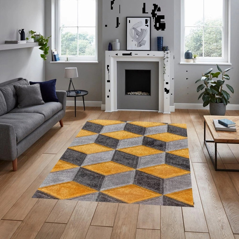 Shag Area Rug, Rectangle 120 x 170 cm