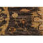 Tapis de couloir noir / brun en laine noué à la main de style oriental 3 pi 1 po x 9 pi 3 po Grigori