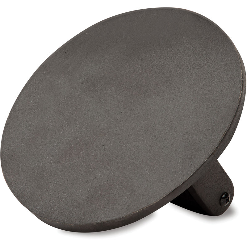 Heavy-Duty Black Cast Iron Non-Stick Burger Press