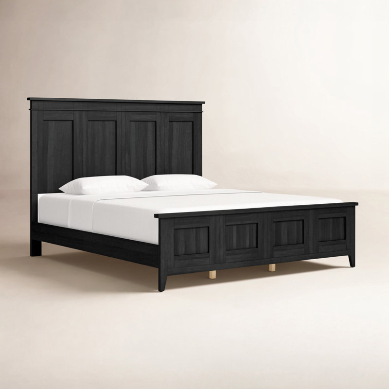 Mya Bed, Black, Queen