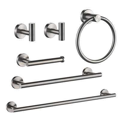6 - Piece Bathroom Hardware Set