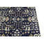 Tapis oriental bleu marine Tribal 8 x 10