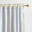 Lenox Imperial Faux Silk Window Curtain, Gold - 52"W x 84"L-363065227-363065270