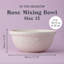 In The Meadow S12 Rose Mixing Bowl 29CM