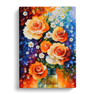 Vase Of Pretty Flowers No.5 - Print
