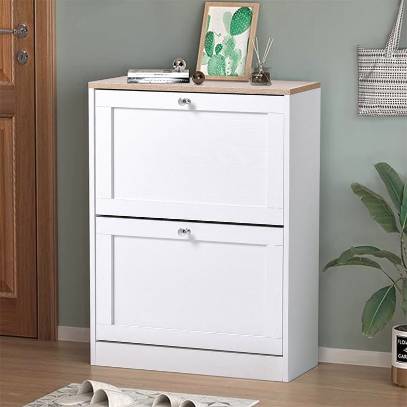 12 Pair Shoe Storage Cabinet