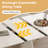 Retractable Rock Slab Folding Dining Table