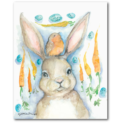 Easter Rabbit, Bird Decorative Accent
