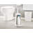 Joseph Joseph Flex Plus Anti-Drip Toilet Brush with Holder and Storage Caddy-1339606519