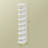 9-Tier 9 Pairs Vertical Shoe Rack, Narrow Shoe Storage Organizer with Hooks-559511119-554111487