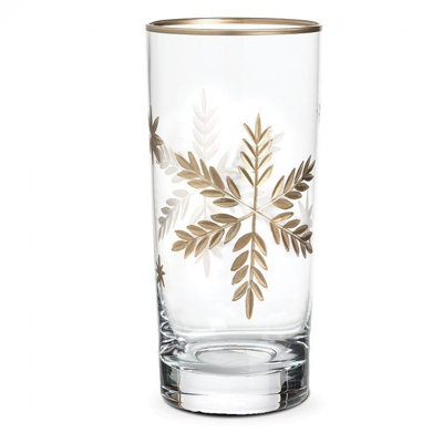 Snowflake Hiball Glass