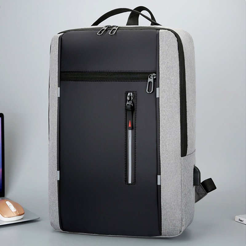 Sac à dos pour ordinateur portable de 16 pouces, ordinateurs portables d'affaires minces et durables avec port de charge USB, cadeaux pour sac d'ordinateur scolaire pour hommes et femmes