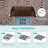 Costway 40'' W x 11'' D Polycarbonate, Aluminum, ABS Coffee Cover Retractable Window Awning