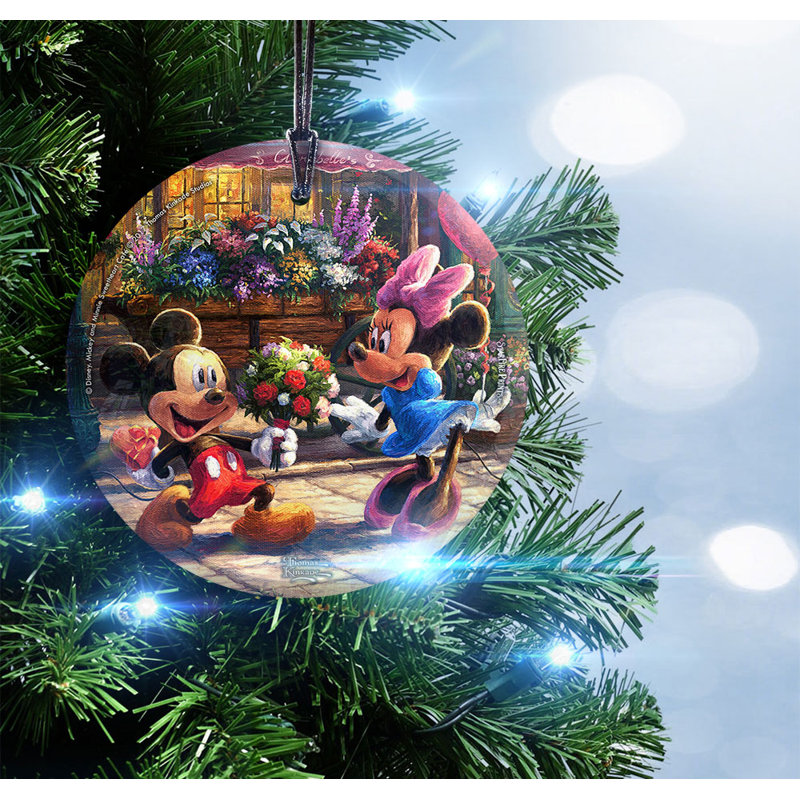 Imprimé en verre Disney Mickey and Minnie