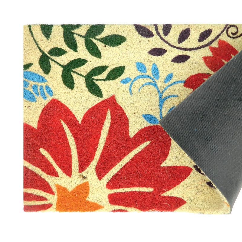 Tapis de porte antidérapant Ajee 30 po x 18 po