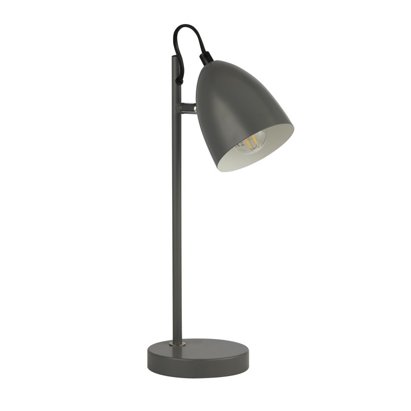 Millste Metal Desk Lamp, Grey
