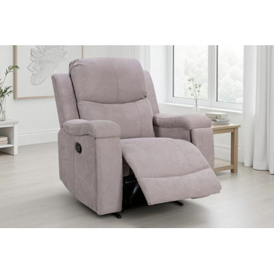 99cm Wide Chenille Glider Standard Recliner