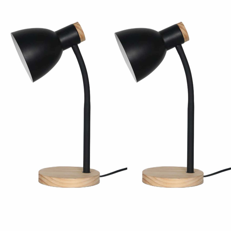 Gerede Metal Desk Lamp, Black Paint
