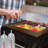 9-Piece Stainless Steel Griddle Accessories Set with Melting Dome