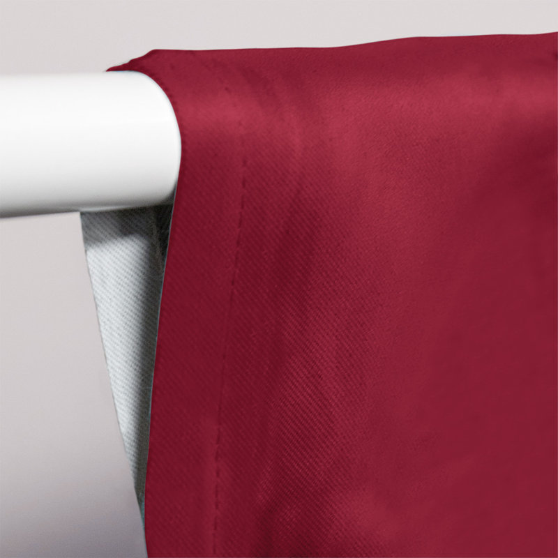 New York Big Sateen Room Darkening Curtain Single Panel, 53" W x 87" L, Sedona Red/Teal/Sonoran Sand