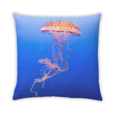 Coussin décoratif à motif méduse 18 animaux