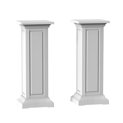 36.04"H Resin Tall Planter(Set Of 2)