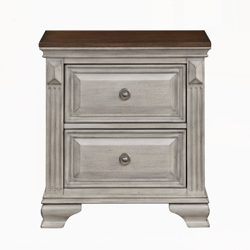 Table de chevet moderne avec tiroirs