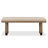 Extendable Trestle Dining Table With 4 Side Chairs Bench Sideboard And Dining Cabinet-652783053