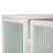 Modern Two-Door Wall Cabinet With An Open Shelf And Towel Rack