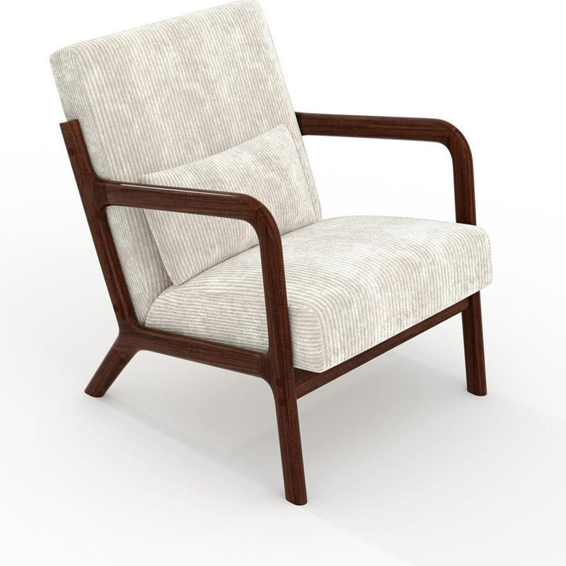 Fauteuil d'appoint MidCentury Modern, Grey
