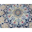 Tapis oriental nain fin en soie noué à la main 5 x 5 rond DE24E8F883D44BA7B71D1E216745F335