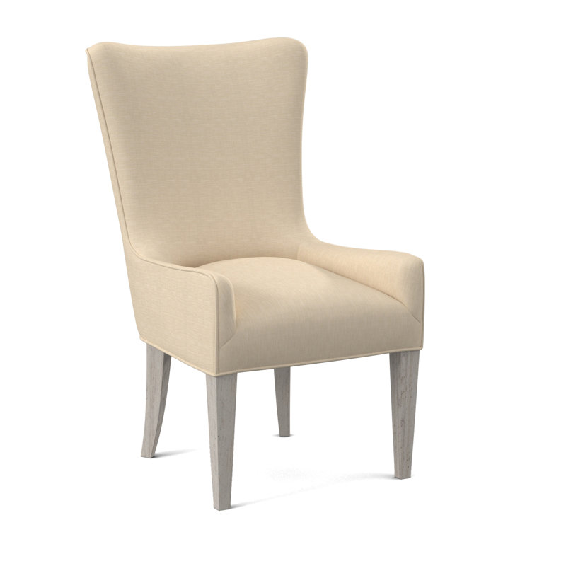 Chaise de salle à manger Providence - sans jupe, Bisque, Lin UV-Rollo