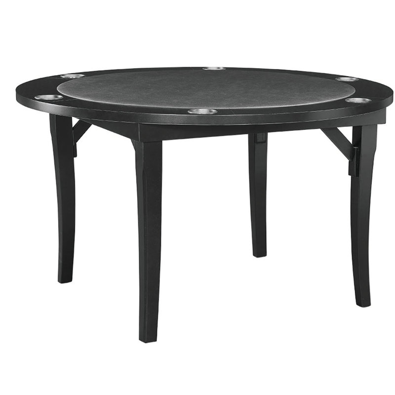 Table de poker pliable 48 "par RAM Game Room, Noir